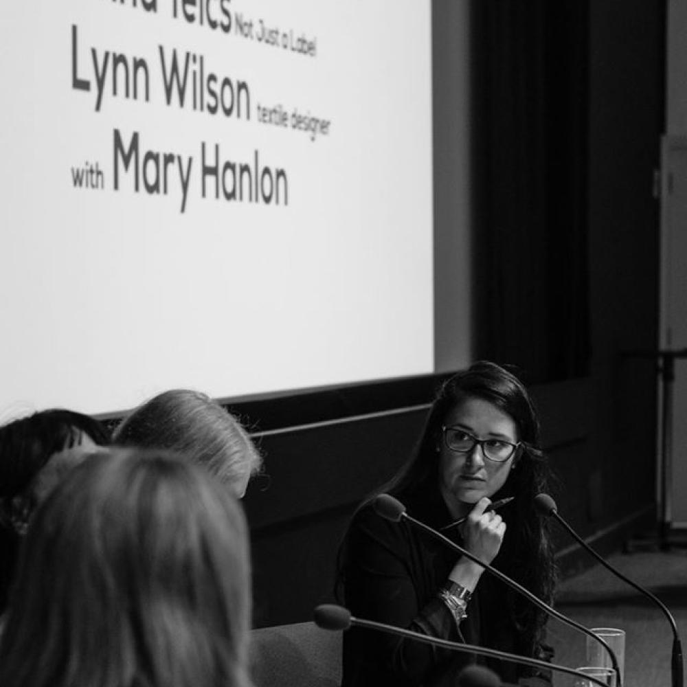 Moderating a Panel at the National Museum Scotland for Edinburgh International Fashion Festival, 2016